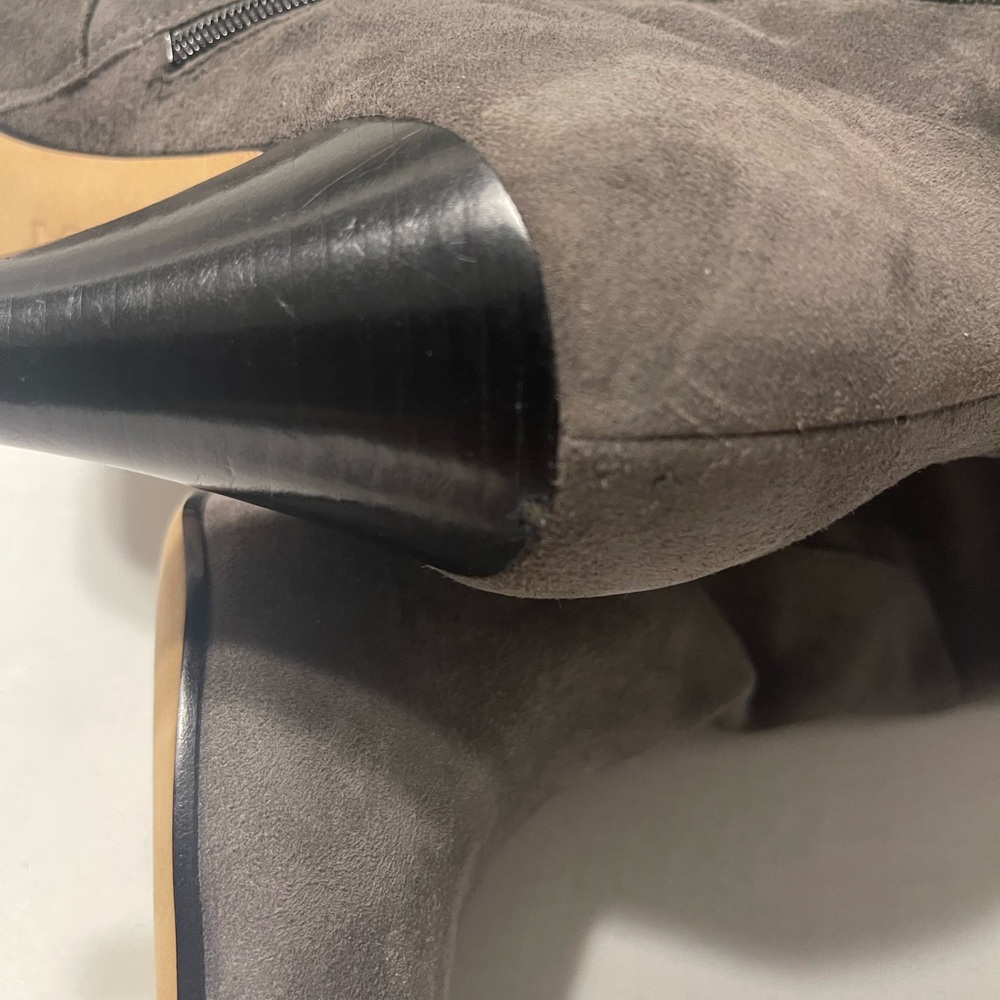 VIA SPIGA Gray Suede Heeled Boots, Size 10, NWOT - Picture 13 of 13